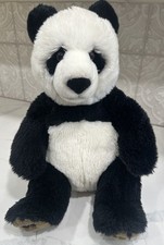 2015 FAO Schwarz Panda Bear Plush Stuffed Animal 17"