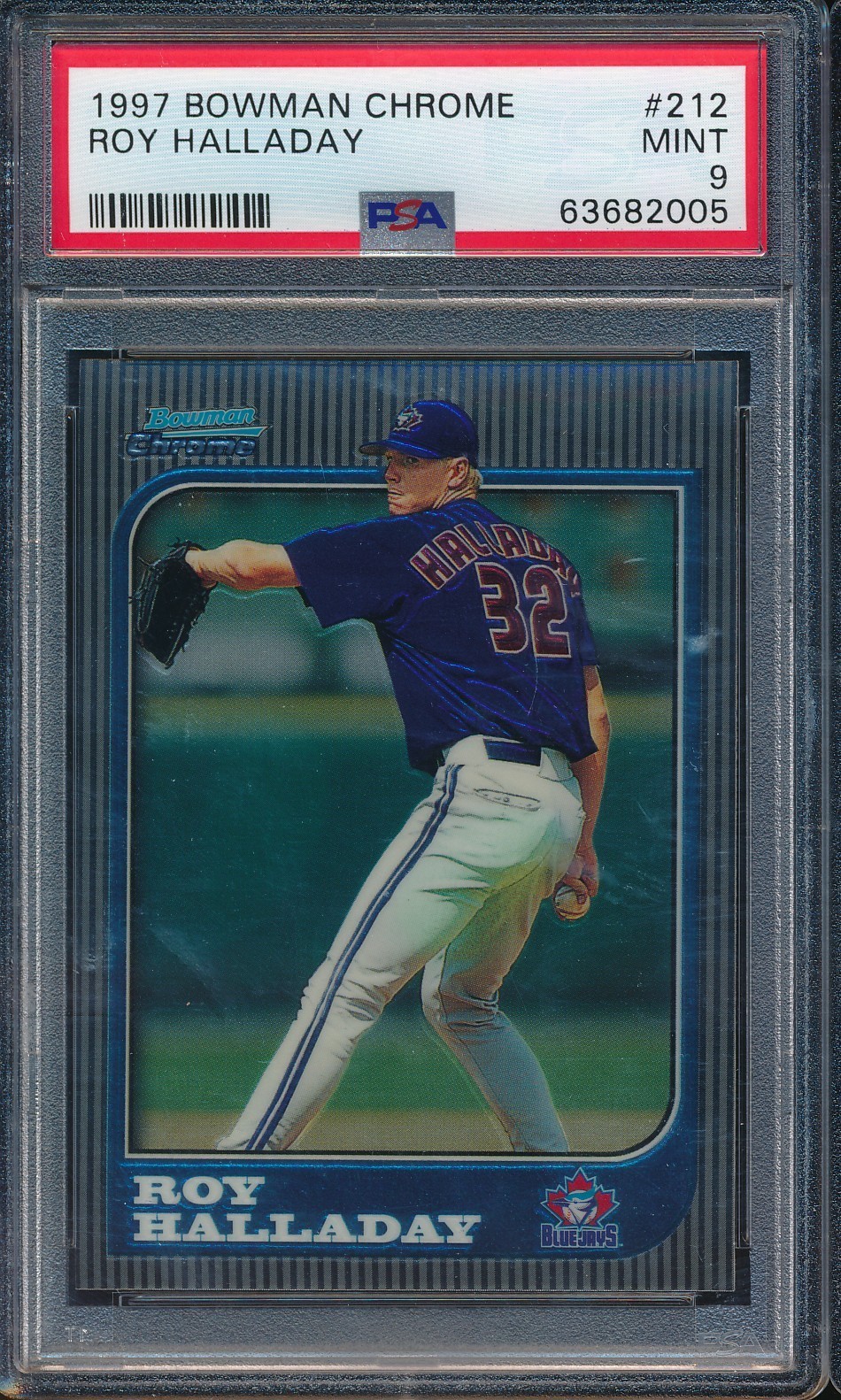 1997 Bowman Chrome 212 Roy Halladay RC Rookie PSA 9 MINT