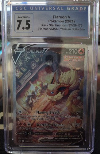 Flareon V graded CGC 7.5 for sale on eBay