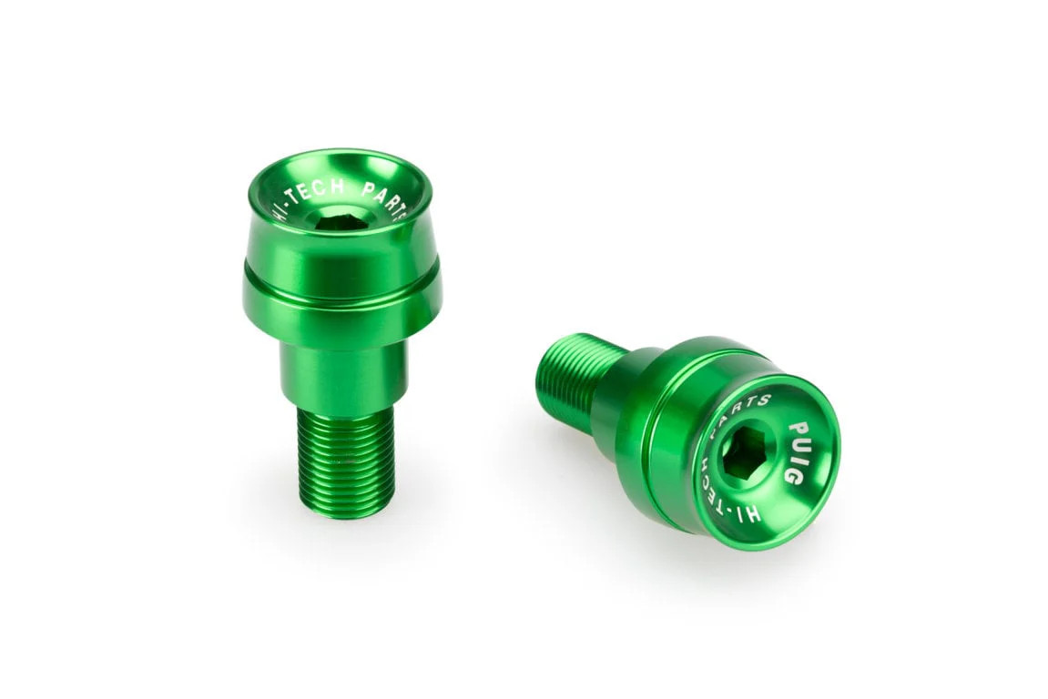 Puig Speed Bar Ends | Green | Yamaha FZS 1000 Fazer 2001>2005