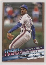 2020 Topps Decades Best Series 2 Pitchers Gold 29/50 Dwight Gooden #DB-63 0t2