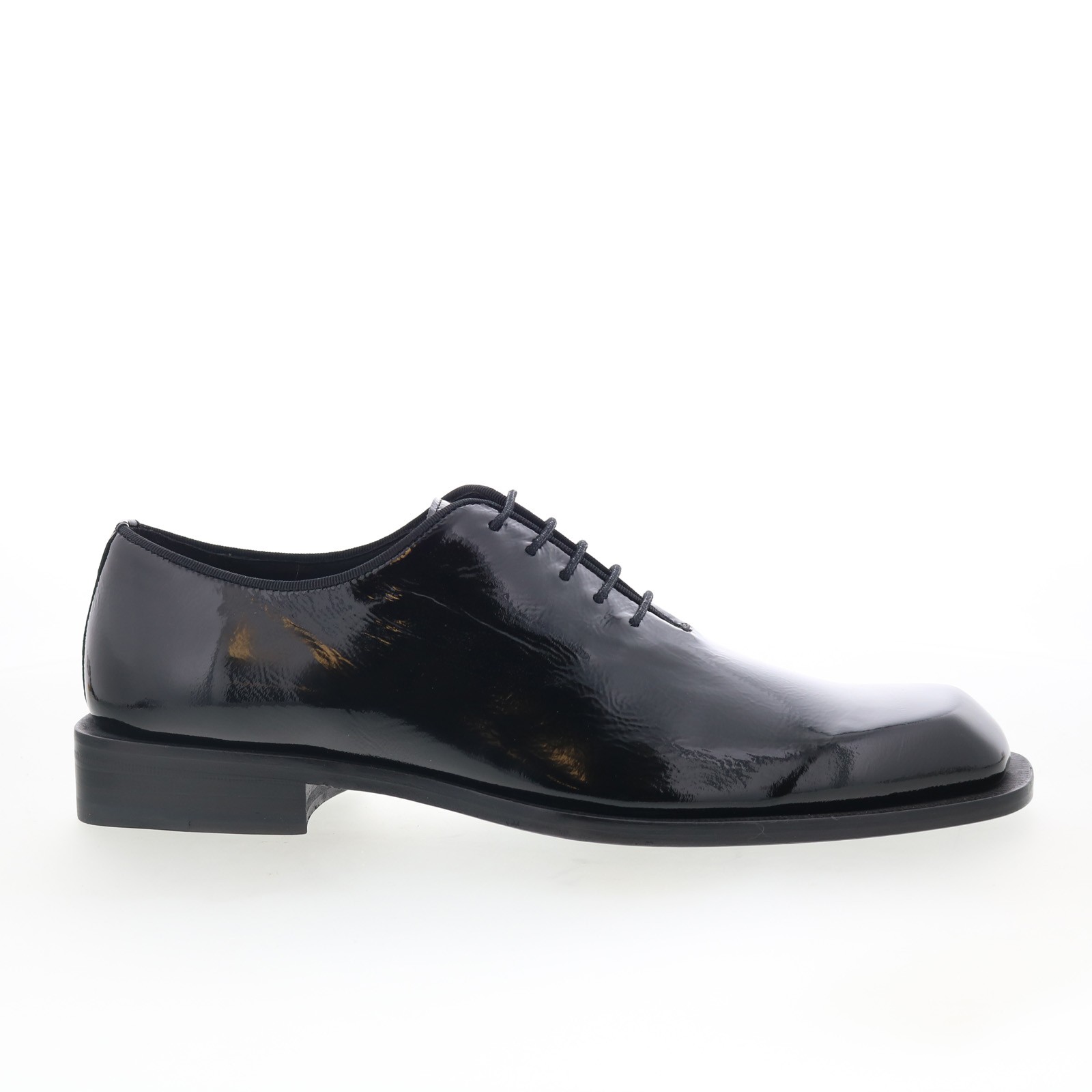 Mezlan 28387 Mens Black Leather Lace Up Oxfords - Lace Ups Plain Toe Shoes 52490₽