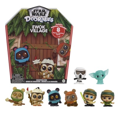 Star Wars  Doorables Ewok Village Collection Peek, Collectible Figures, Toys ...