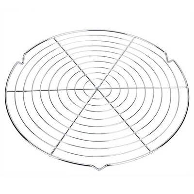 Round Shape BBQ Wire Mesh Grill Net Barbecue Grilled Grid Rack Outdoor Campi SET