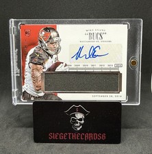 2014 Panini National Treasures Mike Evans RC Patch Auto /15 Jersey Number 13/15