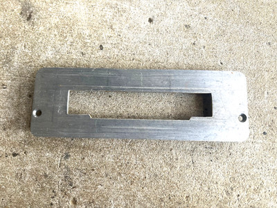Shopsmith 10ER Table Saw DADO BLADE INSERT Magna NICE CONDITION
