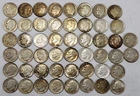 Roll of 50 Silver Roosevelt Dimes $5 Face Value 90% Silver Coins Mixed Dates