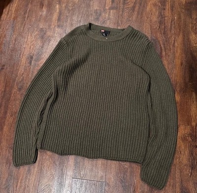 Vintage y2k diesel brown knit sweater Size L