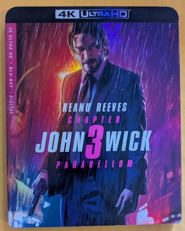 John Wick: Chapter 3--Parabellum (Ultra HD + Blu-Ray, 2019) - No Digital