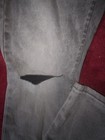 NovaMen Fashion Nova 30x33 Grey Stacked Skinny  Distressed Ripped — photo 6