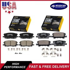 For Lexus RX330 RX350 RX400H Toyota Highlander Front and Rear Ceramic Brake Pads