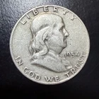 1954-D Franklin Half Dollar | 90% Silver | Circulated | Denver Mint