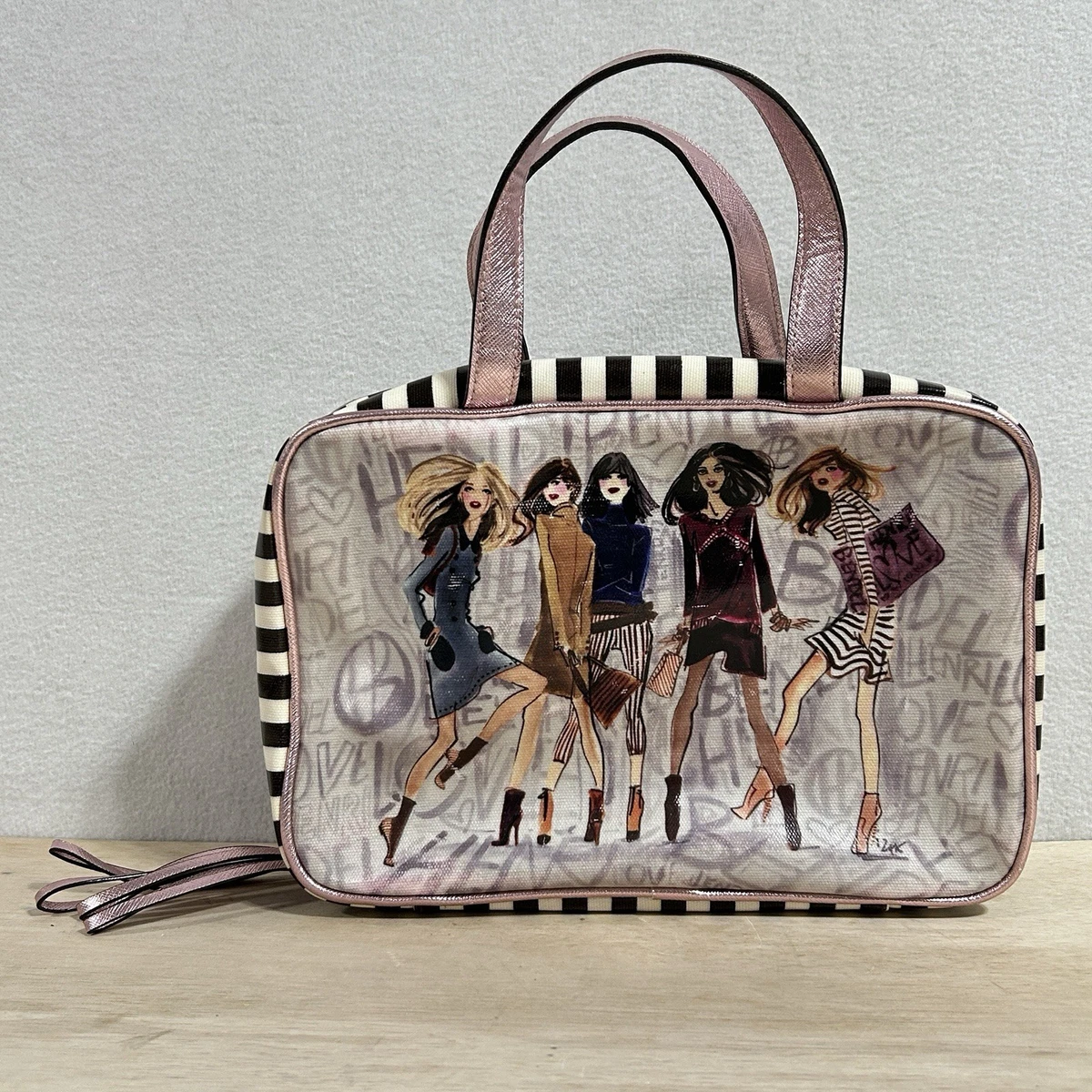 Lot De Sacs à Cosmétiques Henri Bendel – Papier Kraft Brun – Occasion