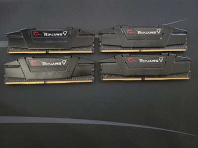 G.Skill PC RAM kit Ripjaws V F4-3200C16D-16GVKB 32 GB 4 x 8 GB DDR4 RAM 3200 MHz
