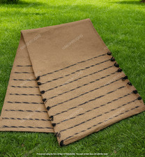 Handmade Natural Cotton Yoga Mat Rug Non Slip Meditation Mat Minimal