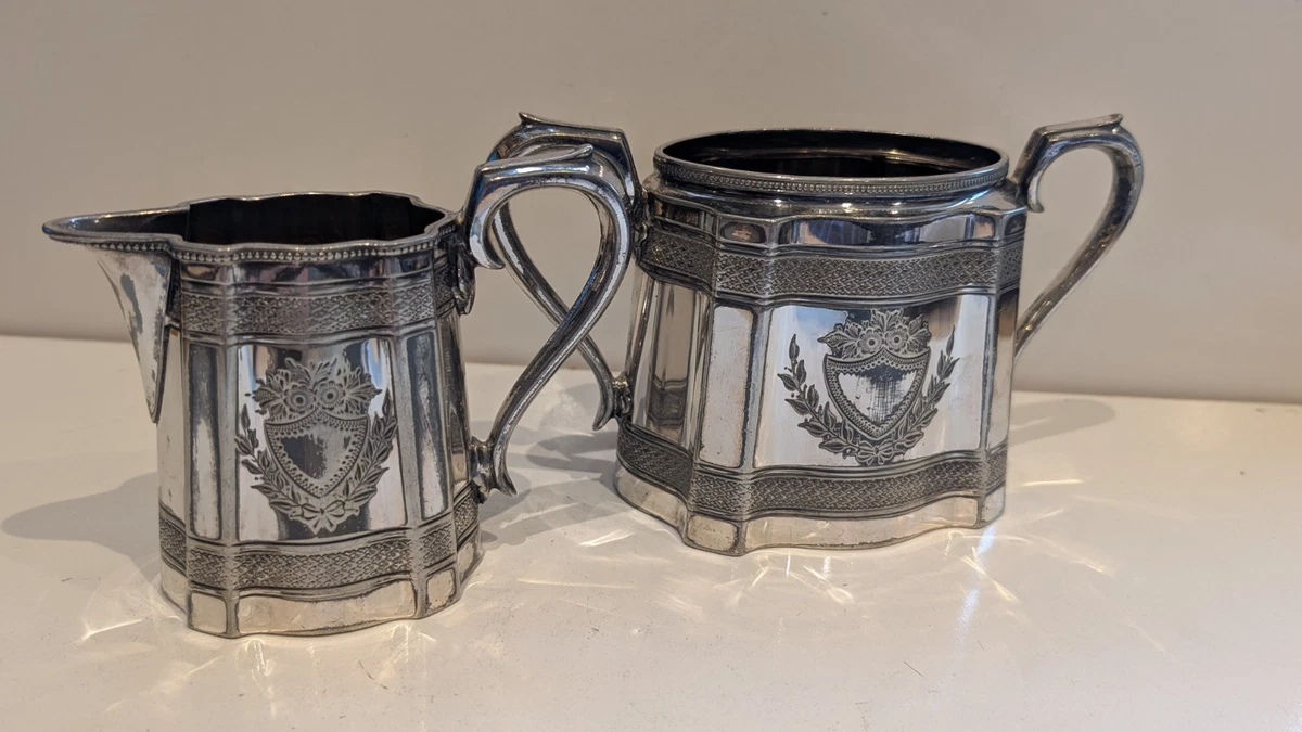 J Dixon Antique US Silver-Plated Teapots, Coffee Pots & Sets for