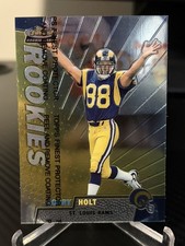 1999 Topps Finest Torry Holt 175 Rookies St Louis Rams Football  Vintage (SUN11)