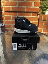 Brand New Toddler Jordan Retro 4 Tech Grey Size 4 with Box Never Worn