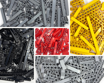 LEGO Technik Liftarm, Technic Brick, Zufalls Mix 25 Stück, verschiedene Farben