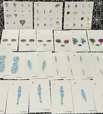Monster High Doll BJD Create A Design Lab Nocturnal Add On Tattoos Parts Pack a
