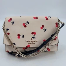 Kate Spade Cherry Carson Chain Crossbody Bag Cherries