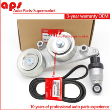 Oem Serpentine Drive Belt Tensioner Belt For 05-10 Honda Pilot Accord Odyssey