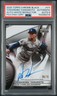 2025 TOPPS CHROME BLACK AUTO #YY YOSHINOBU YAMAMOTO 5/10 PSA AUTHENTIC AUTO 9