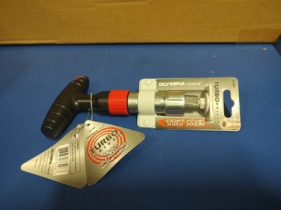 Olympia Tools 76-408 Self Adjusting Nut Driver, 1/4 in Drive, ABS Handle