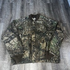VTG 90 s Liberty Realtree Camo Snap Button Light Jacket Size Large Hunting