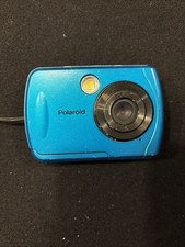 Polaroid Digital Camera Blue/Green Color Powers On, Not Tested
