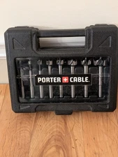 Porter Cable Forstner 8-Piece Bit Set 1/4" To 1-3/8"