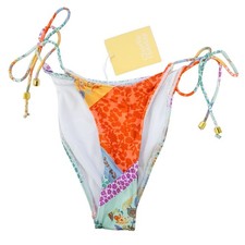Charlie Holiday Sonny Tie Bikini Bottom Patchwork Multicolor XS