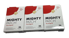 3x Hero Mighty Patch Original Hydrocolloid Patch 36/Box Exp 09/2028