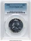 1955 Franklin Half PCGS PR68 Cameo PF68 Cameo