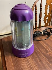 Tinkerbell Nightlight Vintage 2003 Disney Rotating WORKING