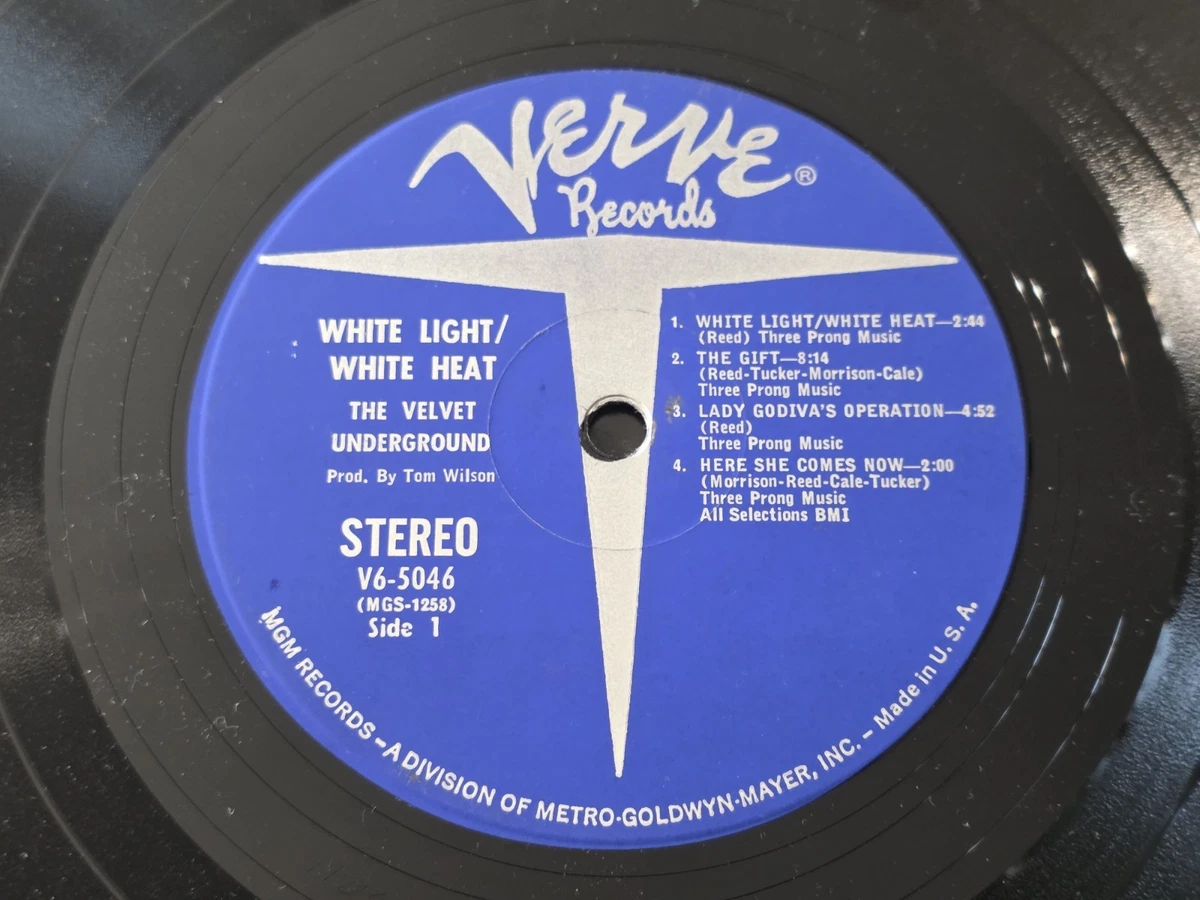 THE VELVET UNDERGROUND White Light/White Heat VERVE Vintage SKULL COVER TESTED