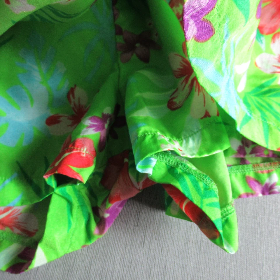 Купальник Catalina Swim Skort женский средний зеленый с тропическим цветочным узором пляжный чехол - Изображение 3 из 4