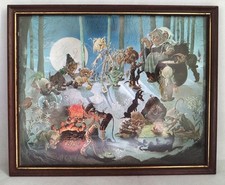 DUFEX FOIL Art Picture " The Barbecue " By Janet & Anne Grahame Johnstone
