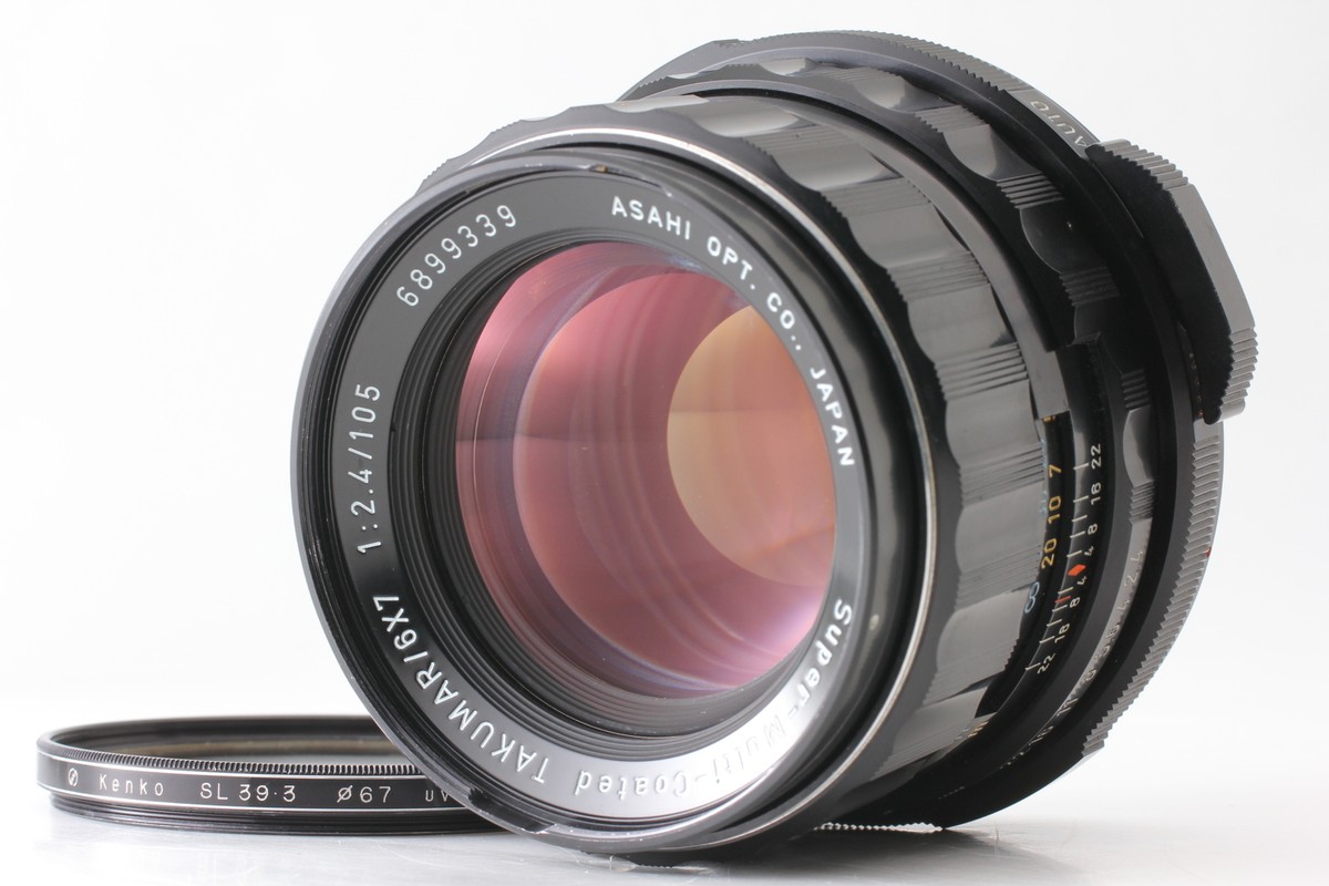 Near MINT] PENTAX SMC Takumar 6x7 105mm f/2.4 Standard Lens for 67 