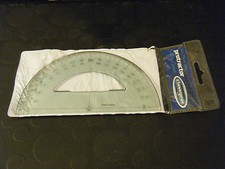 ClassGear Shatter Proof Plastic School Protractor