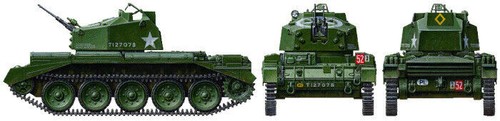 Tamiya 1/48 Maqueta antiaérea del ejército británico Crusader Mk.III de... - Imagen 3 de 3