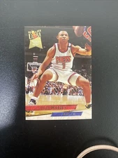 DAVID WESLEY 1993 Ultra Rookie Free Agent #299.  NETS