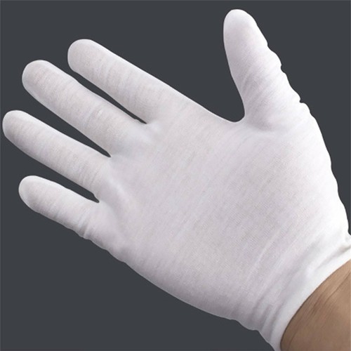 UPTO 60Pairs White Cotton Gloves Costume Jewellery Hands Protector Handling Work - Picture 7 of 14