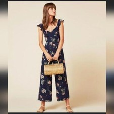Reformation Miri Floral Jumpsuit