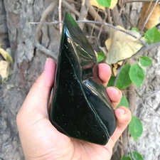 630g Nephrite Jade, Nephrite Jade Free Form, Green Nephrite Jade