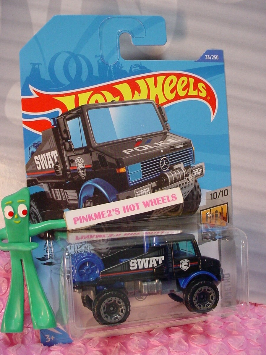Treasure Hunt MERCEDES-BENZ UNIMOG 1300 #33✰ black/SWAT✰2020 i