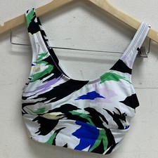 DSG Women's Long Line Scoop Neck Bikini Top Rush Floral DSW2786PRTZ BRAND NEW