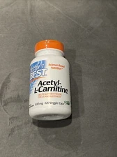 Doctor s Best Acetyl-L-Carnitine 500 mg 120 Veggie Caps Gluten-Free
