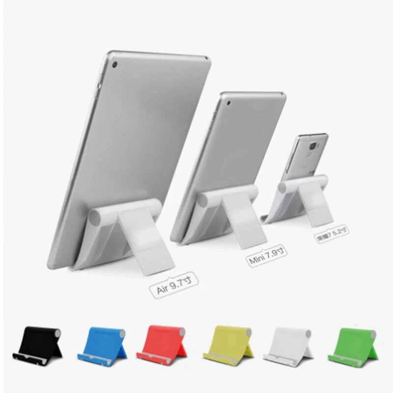 2 Pack Universal Foldable Desk Cell Phone Holder Mount Stand for Samsung iPhone - Image 4 of 4