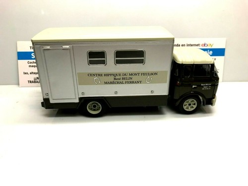 IXO ALTAYA 1/43 BERLIET GBK CENTRE HIPPIQUE CABALLOS CAMIONES DE ANTAÑO FRANCE - Imagen 4 de 5